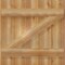 Ekena Millwork Joined Board-n-Batten Shutters w/Z-Bar, Rough Sawn Western Red Cedar, 26 7/8W x 27H, PR RBJ06Z26X027RWR - alternate 2